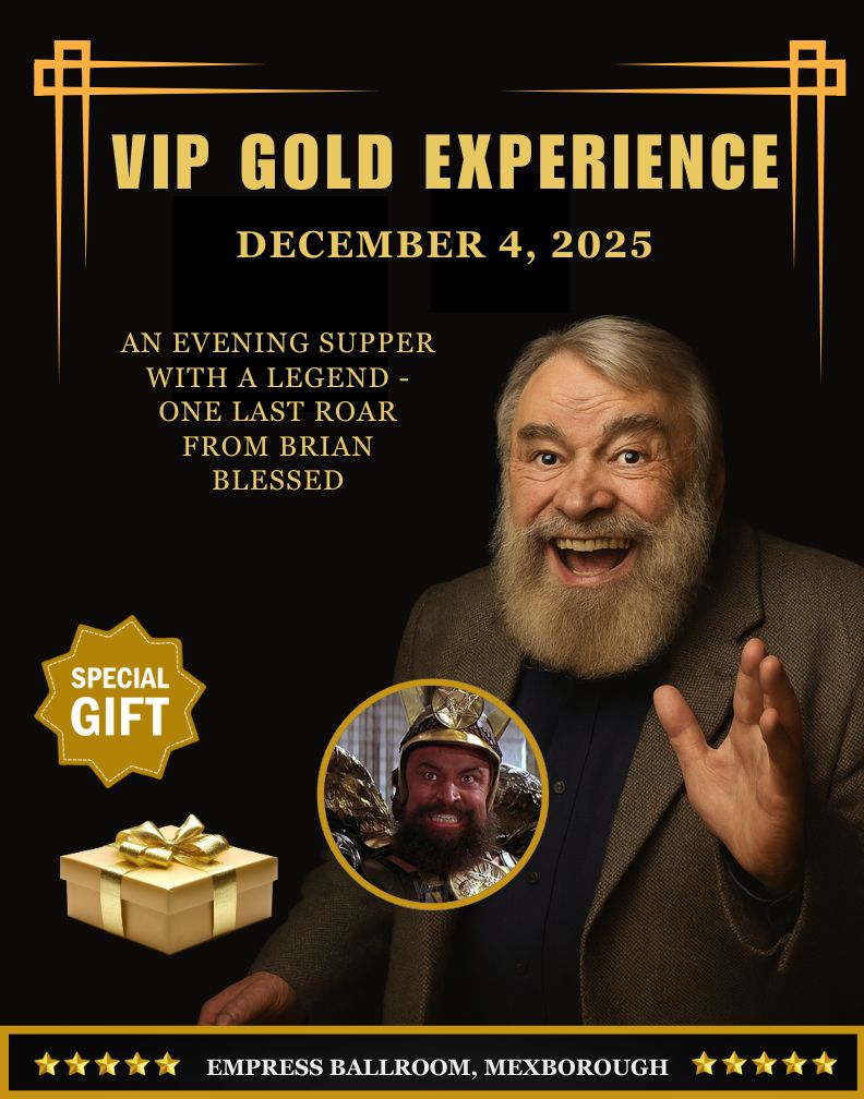 VIP Gold Experience – An Audience with Brian Blessed Poster